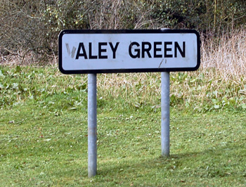 Aley Green sign March 2012
